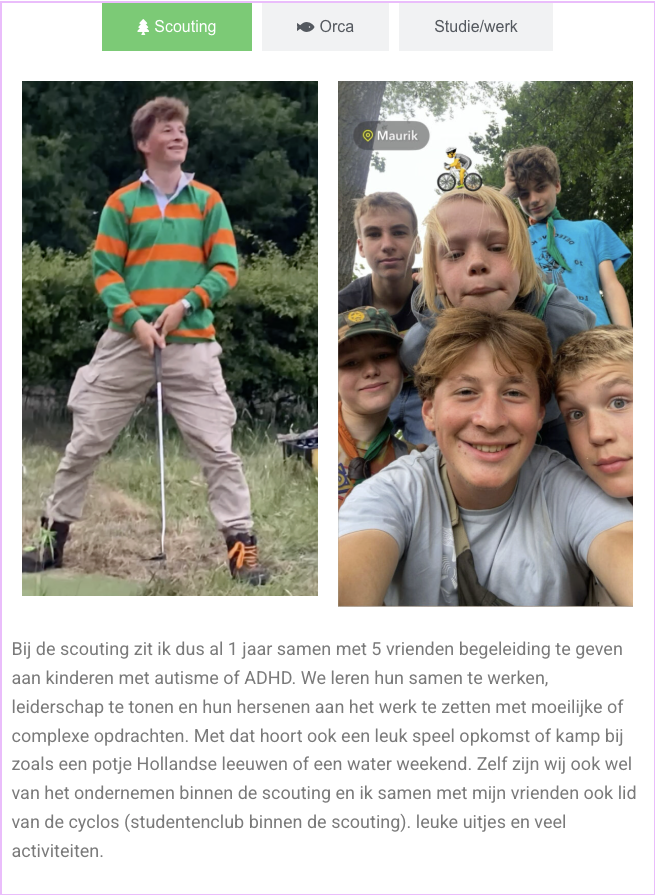 “Scoutingleider begeleidt outdoor activiteit, leiderschap en persoonlijke ontwikkeling binnen scouting” “Scoutingleiders en kinderen tijdens groepsactiviteit, samenwerken en sociale ontwikkeling”